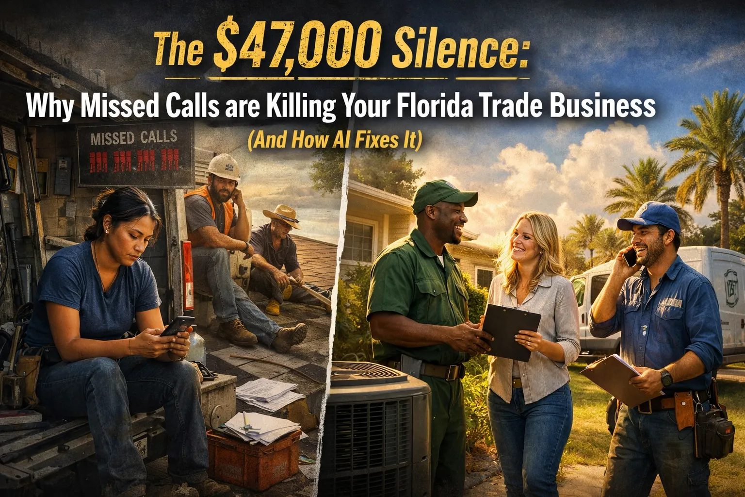 The $47,000 Silence: Why Missed Calls Kill FL Trades – Bafmin AI solutions for trades and small businesses