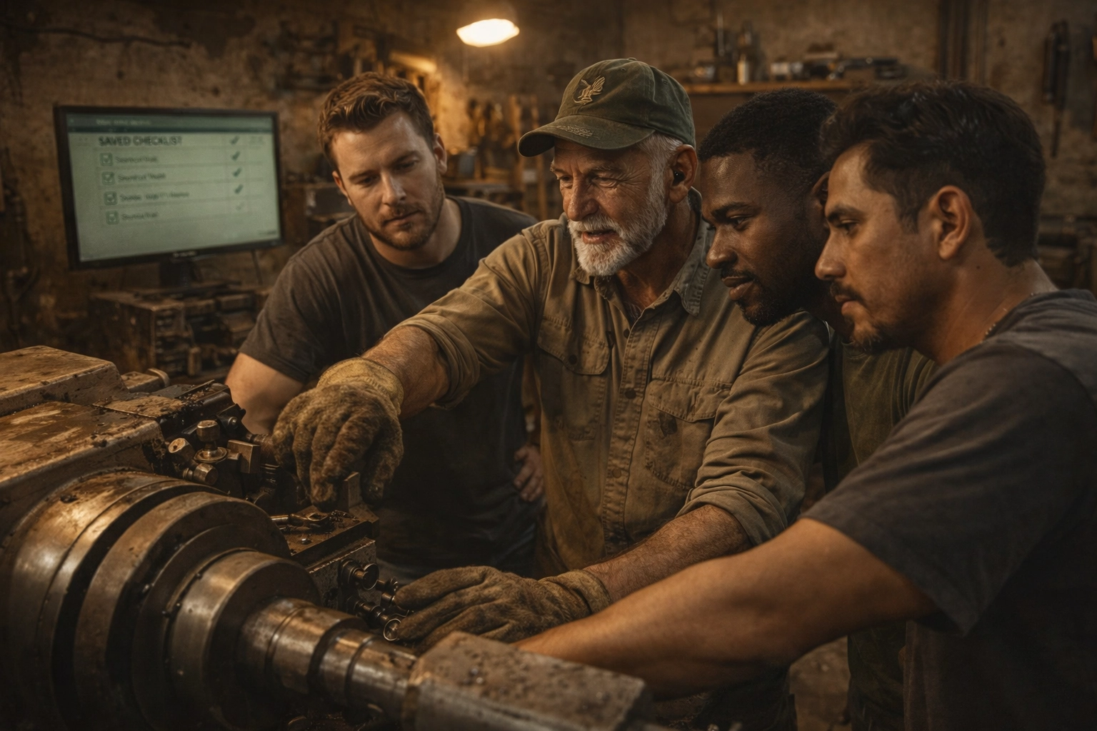 Veteran wisdom: Jack teaches the next crew while AI quietly keeps the shortcuts consistent