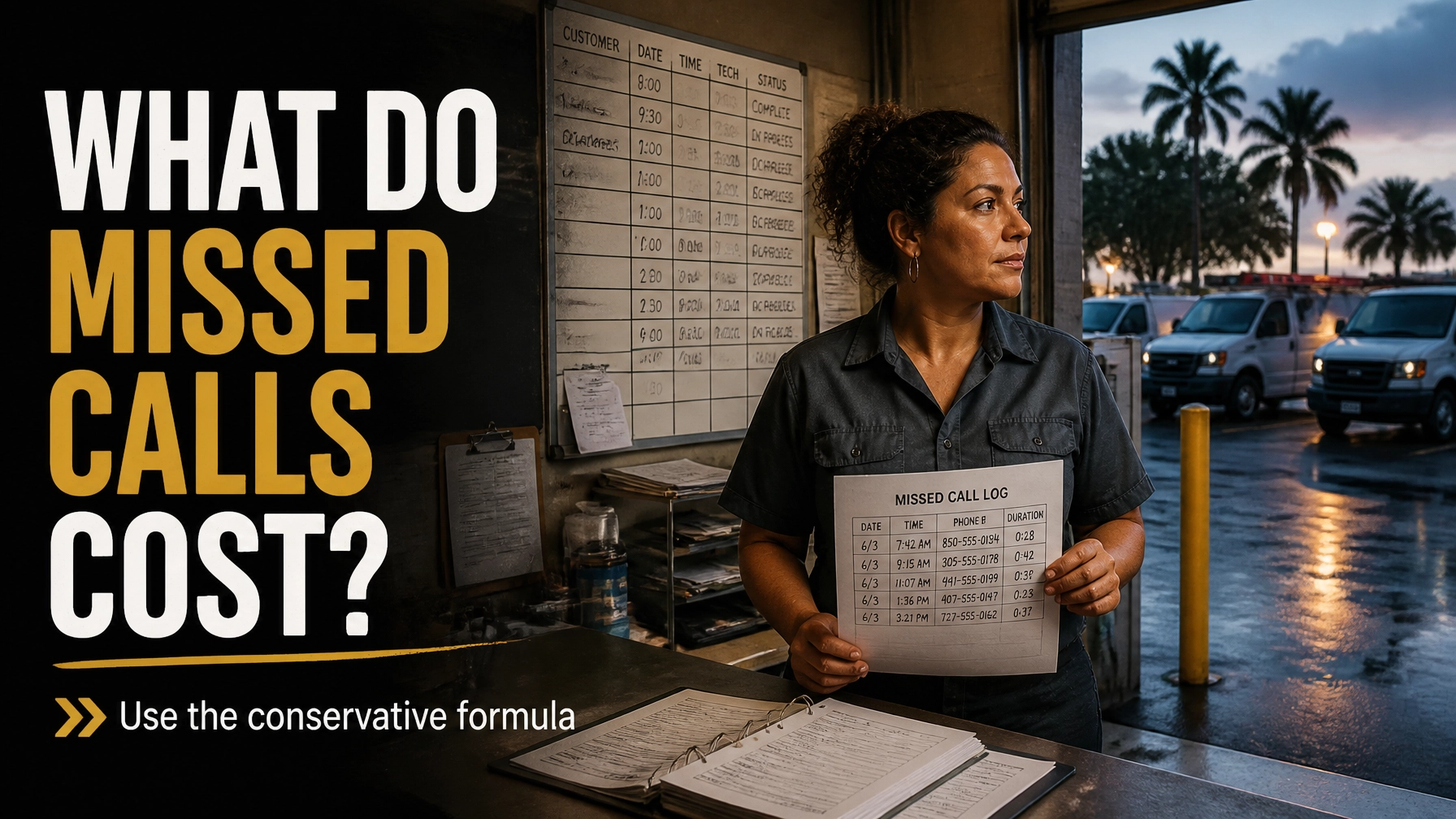 How to Calculate What Missed Calls Really Cost Your Florida Trade Business (Without the Vendor Hype)