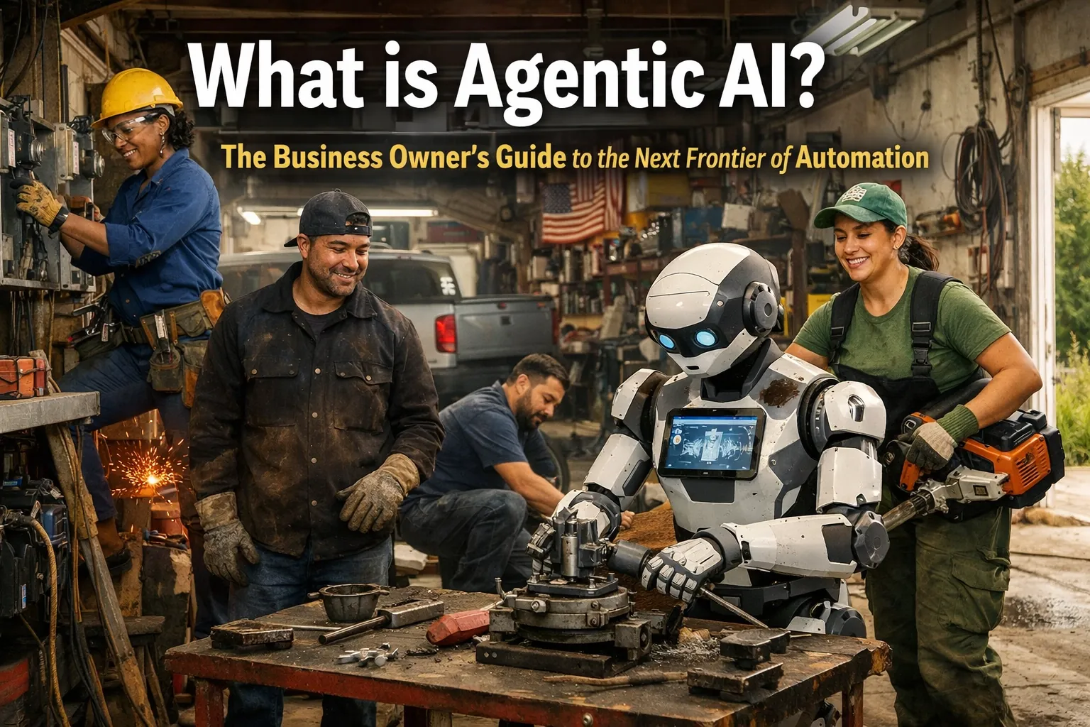 What is Agentic AI? The Business Owner's Guide – Bafmin AI solutions for trades and small businesses